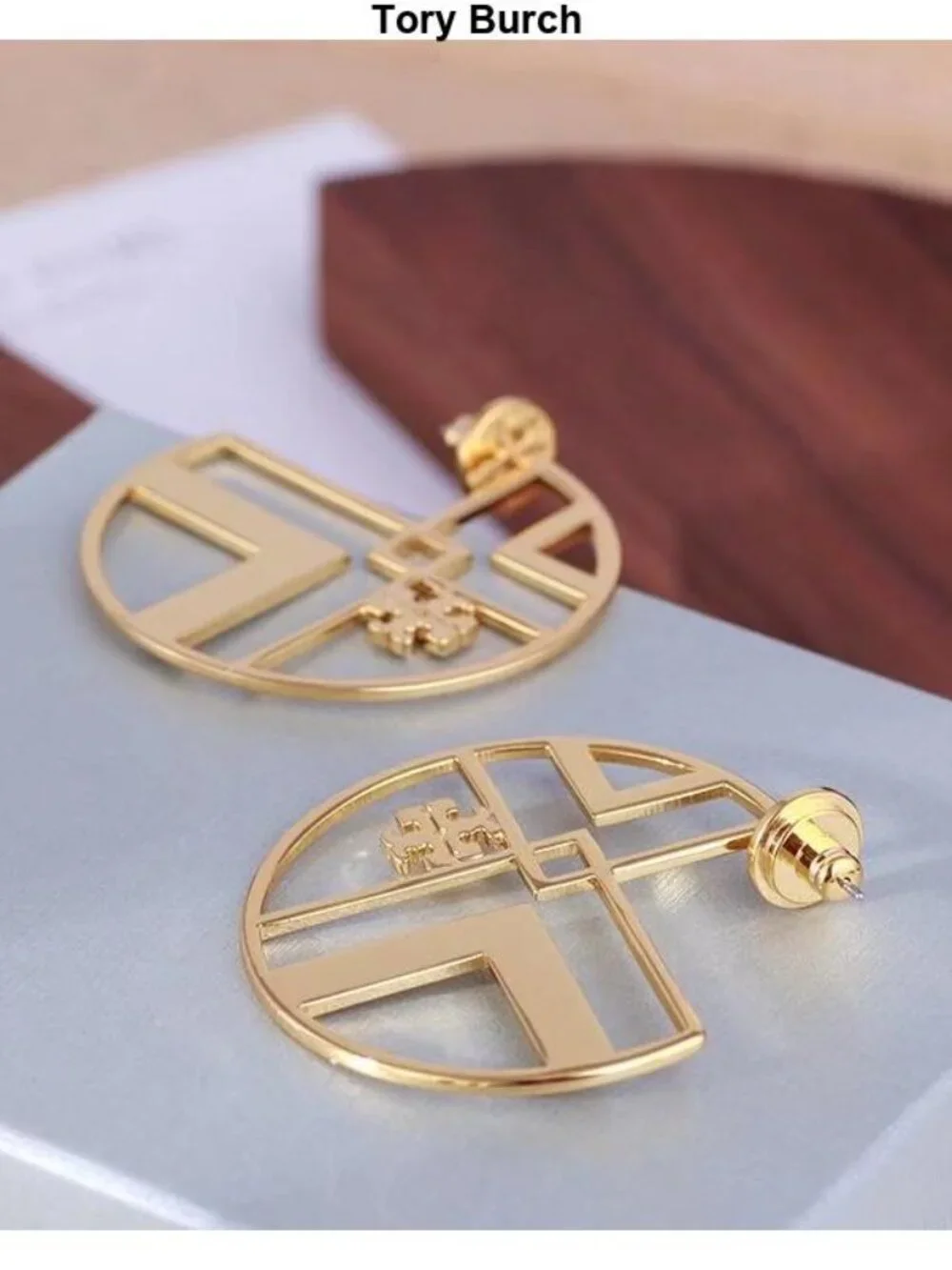 Tory Burch gold earrings